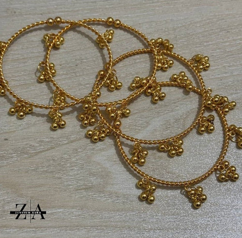 Golden Ghungroo Bangles